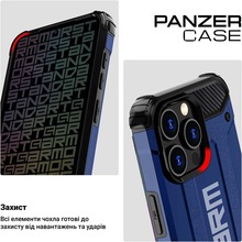 Чохол ARMORSTANDART Panzer для Samsung A05s Dark Blue (ARM73719)