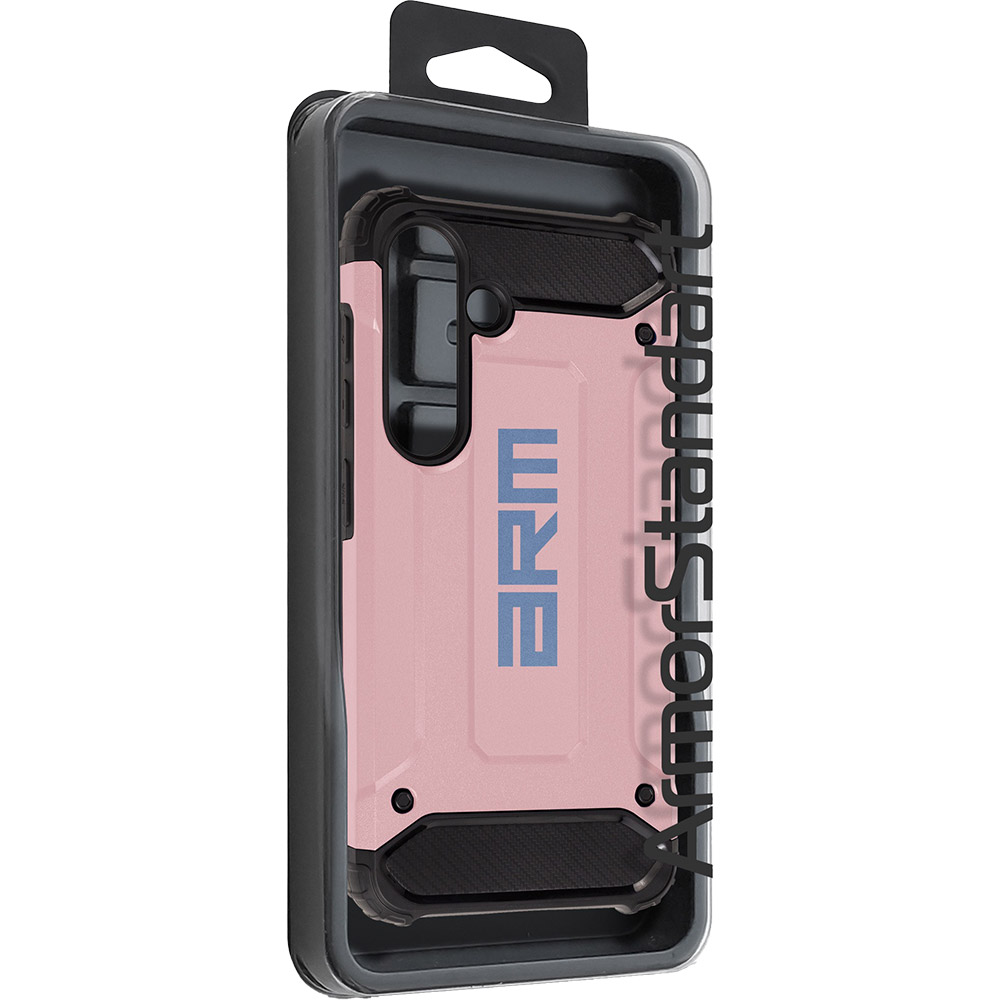 Чохол ARMORSTANDART Panzer для Samsung S24 Pink (ARM73708) Тип чохол-накладка