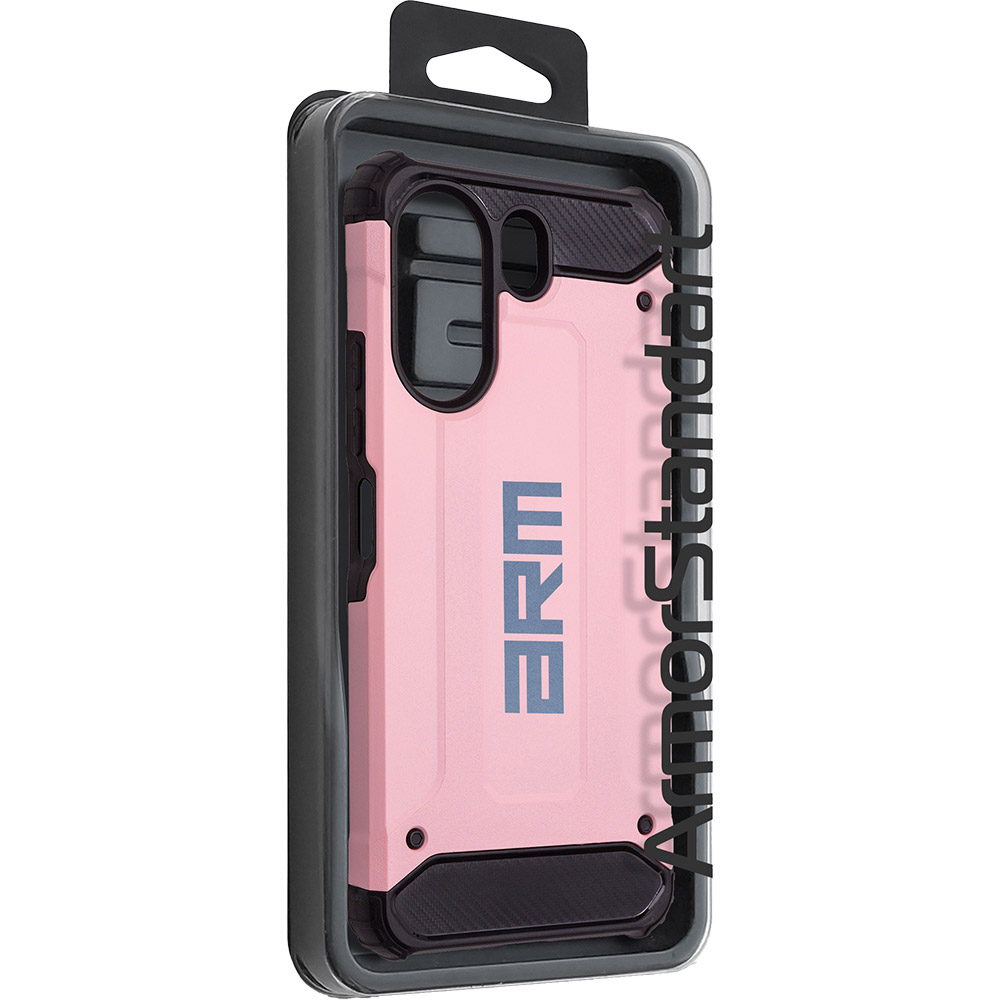 Чохол ARMORSTANDART Panzer для Xiaomi Redmi 13C/Poco C65 Pink (ARM73703) Сумісність за моделлю Xiaomi Redmi 13C