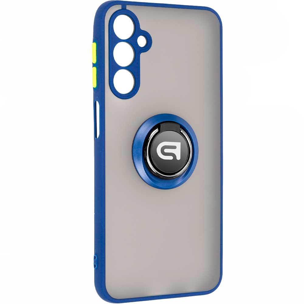 Чехол ARMORSTANDART Frosted Matte Ring для Samsung A15 4G (A155)/A15 5G Navy Blue (ARM72711) Чехол ARMORSTANDART Frosted Matte Ring для Samsung A15 4G (A155)/A15 5G Navy Blue (ARM72711)
