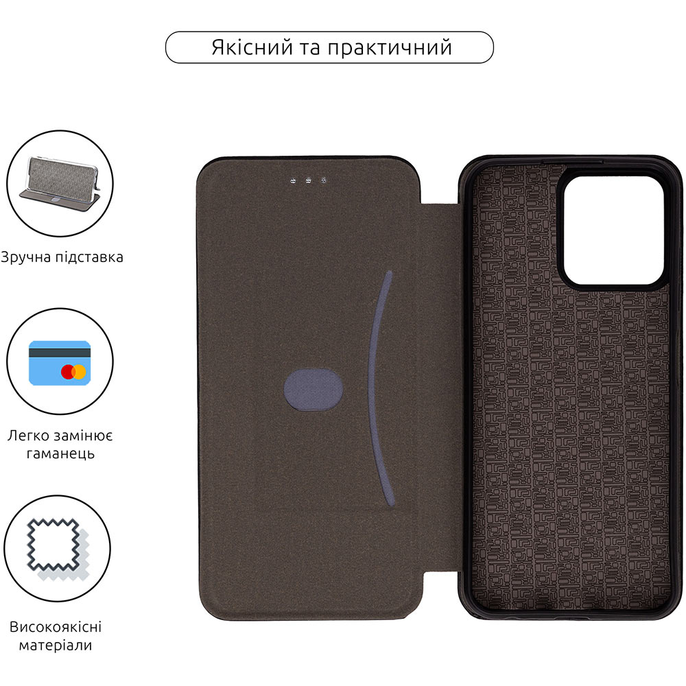 Чохол ARMORSTANDART G-Case для ZTE Blade V50 Vita Black (ARM70727) Тип чохол-книжка