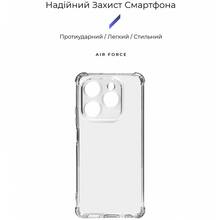 Чохол ARMORSTANDART Air Force для Tecno Spark 20 Pro (KJ6) Camera cover Transparent (ARM74394)