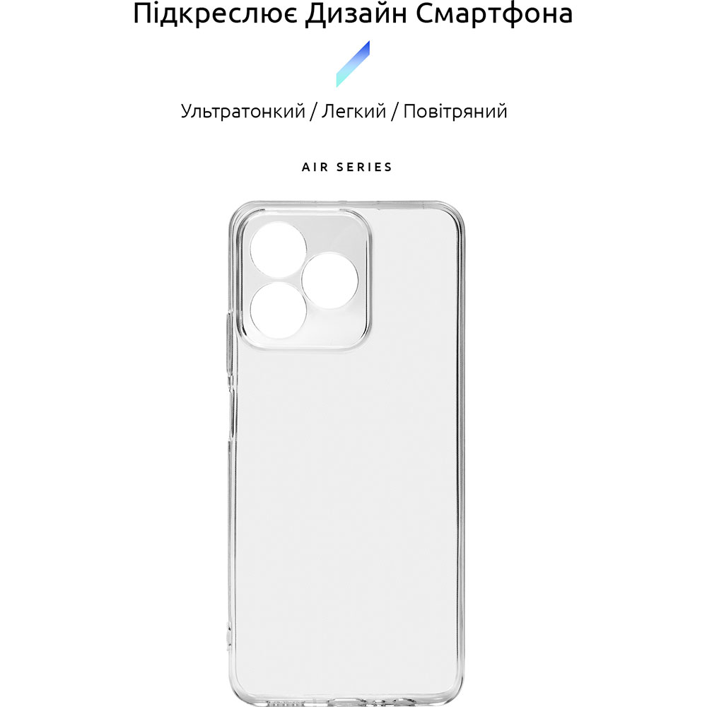 Чохол ArmorStandart Air для Realme C51 Camera cover Clear (ARM72823) Сумісність за моделлю Realme C51