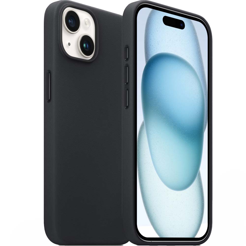 Чехол ARMORSTANDART FAKE Leather Case для Apple iPhone 15 Black (ARM76287) Тип чехол-накладка