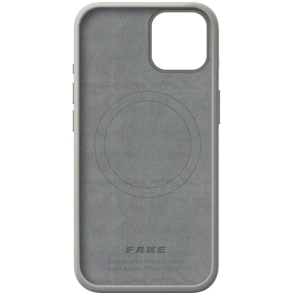 Чохол ARMORSTANDART FAKE Leather Case для Apple iPhone 15 Grey (ARM76289) Сумісність за моделлю Apple iPhone 15