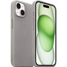 Чехол ARMORSTANDART FAKE Leather Case для Apple iPhone 15 Grey (ARM76289)