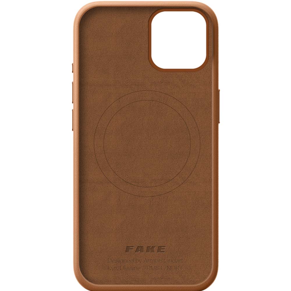 Чохол ARMORSTANDART FAKE Leather Case для Apple iPhone 15 Light Coffee (ARM76288) Сумісність за моделлю Apple iPhone 15