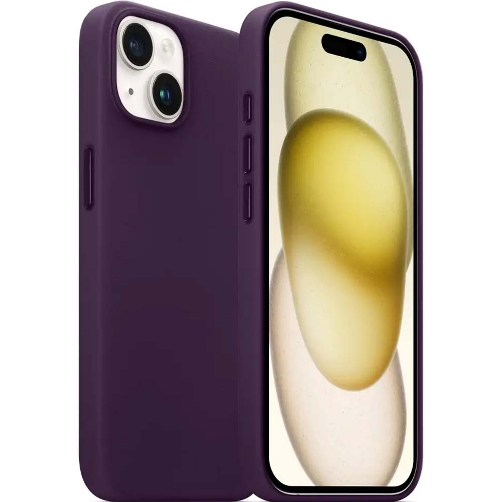 Чохол ARMORSTANDART FAKE Leather Case для Apple iPhone 15 Plus Deep Purple (ARM76296) Тип чохол-накладка