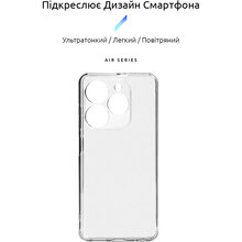 Чехол ArmorStandart Air для Tecno Spark 20C (BG7n) Camera cover Clear (ARM73591)