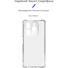 Чохол ArmorStandart Air Force для Infinix HOT 40i Camera cover Clear (ARM73912)