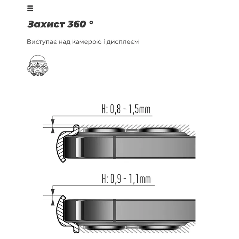 Внешний вид Чехол ARMORSTANDART ICON для Xiaomi Redmi 13C 4G/Poco C65 Black (ARM72480)