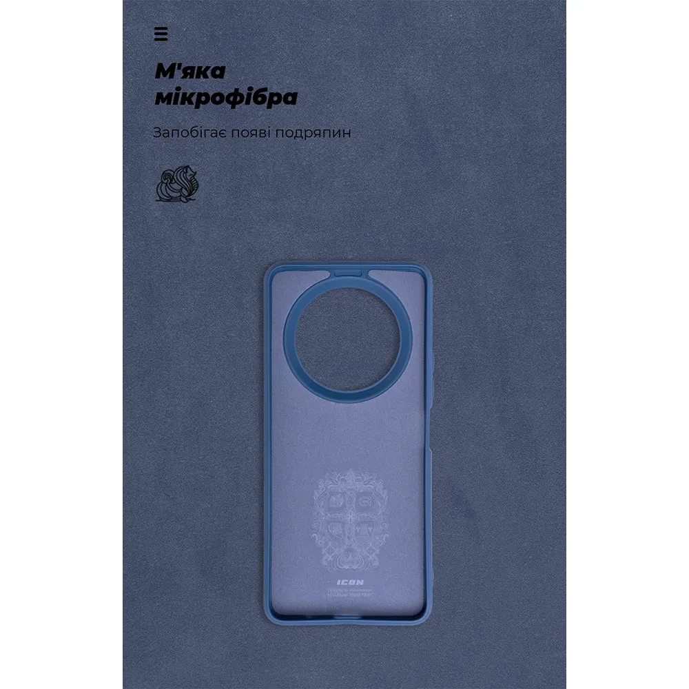 Фото Чехол ARMORSTANDART ICON для Xiaomi Redmi A3 Dark Blue (ARM74438)