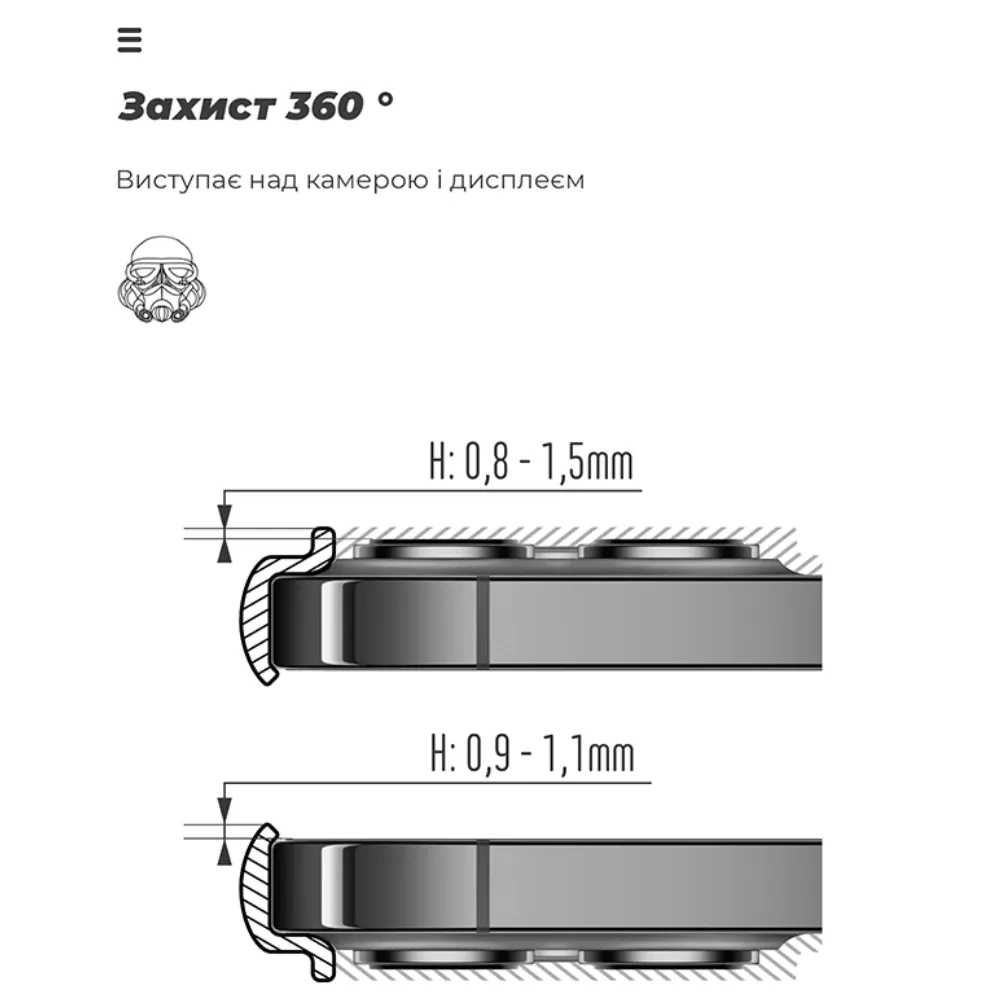 Зовнішній вигляд Чохол ARMORSTANDART ICON для Xiaomi Redmi A3 Lavender (ARM74440)