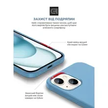 Чохол ARMORSTANDART ICON2 Case для Apple iPhone 15 Light Blue (ARM77001)