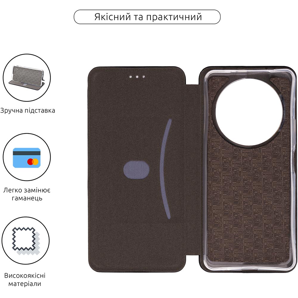 Чехол ARMORSTANDART G-Case для Xiaomi Redmi A3 Black (ARM74432) Тип чехол-книжка