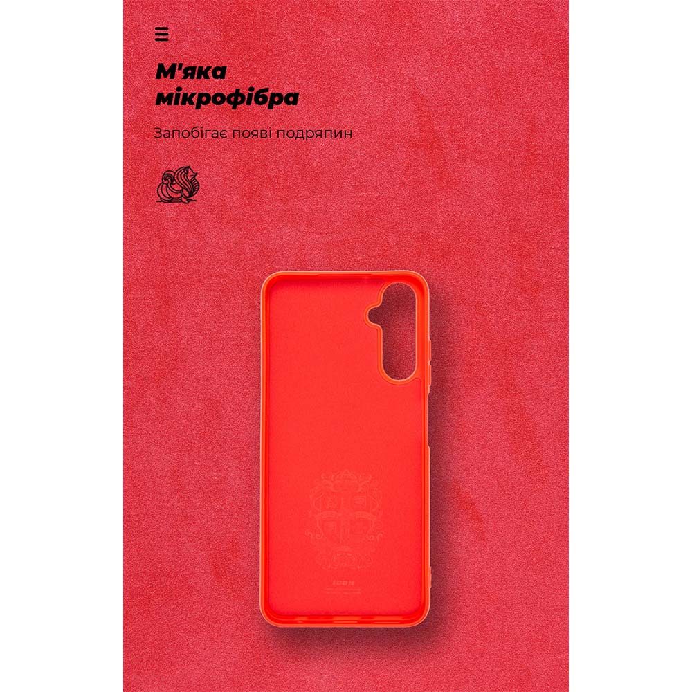 Чехол ARMORSTANDART ICON для Samsung A05s (A057) Red (ARM72569) Цвет красный