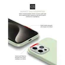 Чехол ARMORSTANDART ICON2 Case для Apple iPhone 15 Pro Max Soft Mint (ARM77002)