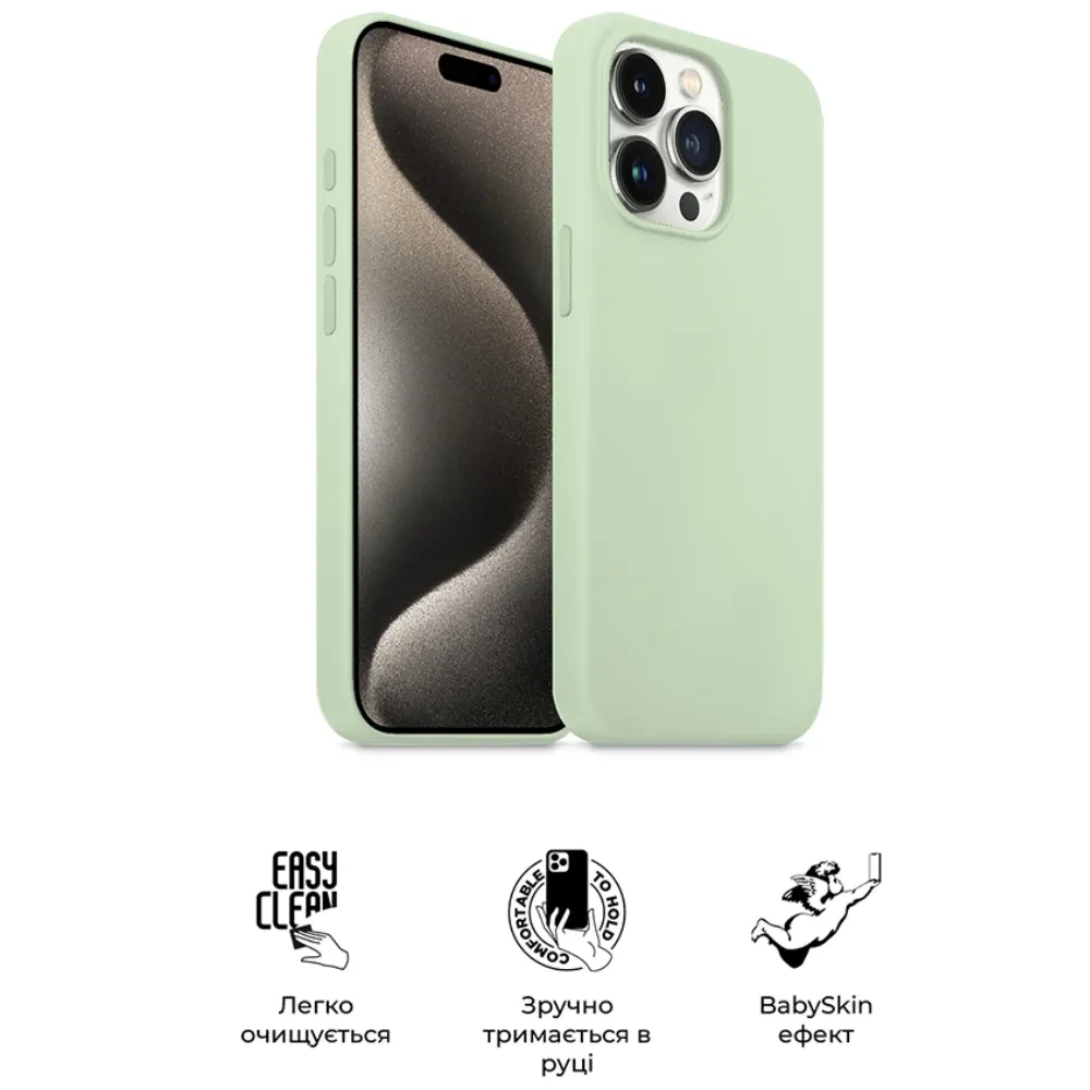 Фото Чехол ARMORSTANDART ICON2 Case для Apple iPhone 15 Pro Max Soft Mint (ARM77002)