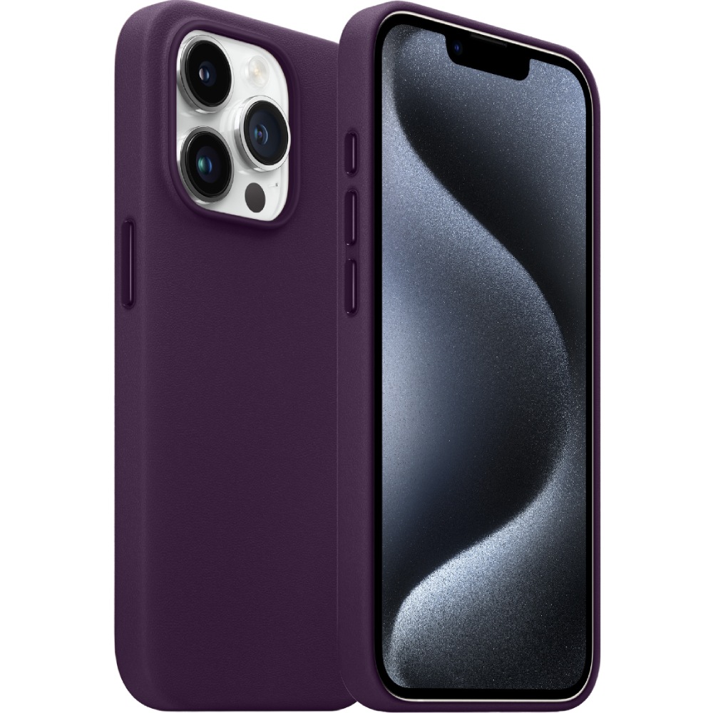 Чохол ARMORSTANDART FAKE Leather Case для Apple iPhone 15 Pro Deep Purple (ARM76302) Тип чохол-накладка