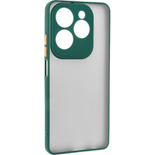 Чохол ARMORSTANDART Frosted Matte для Tecno Spark 20 Pro (KJ6) Dark Green (ARM74396)