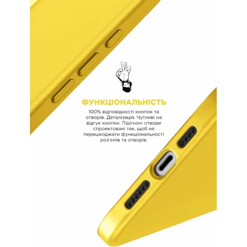 Чохол ARMORSTANDART ICON2 MagSafe для Apple iPhone 15 Pro Sunshine Yellow (ARM77007) Колір жовтий