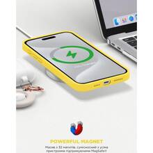 Чохол ARMORSTANDART ICON2 MagSafe для Apple iPhone 15 Pro Sunshine Yellow (ARM77007)