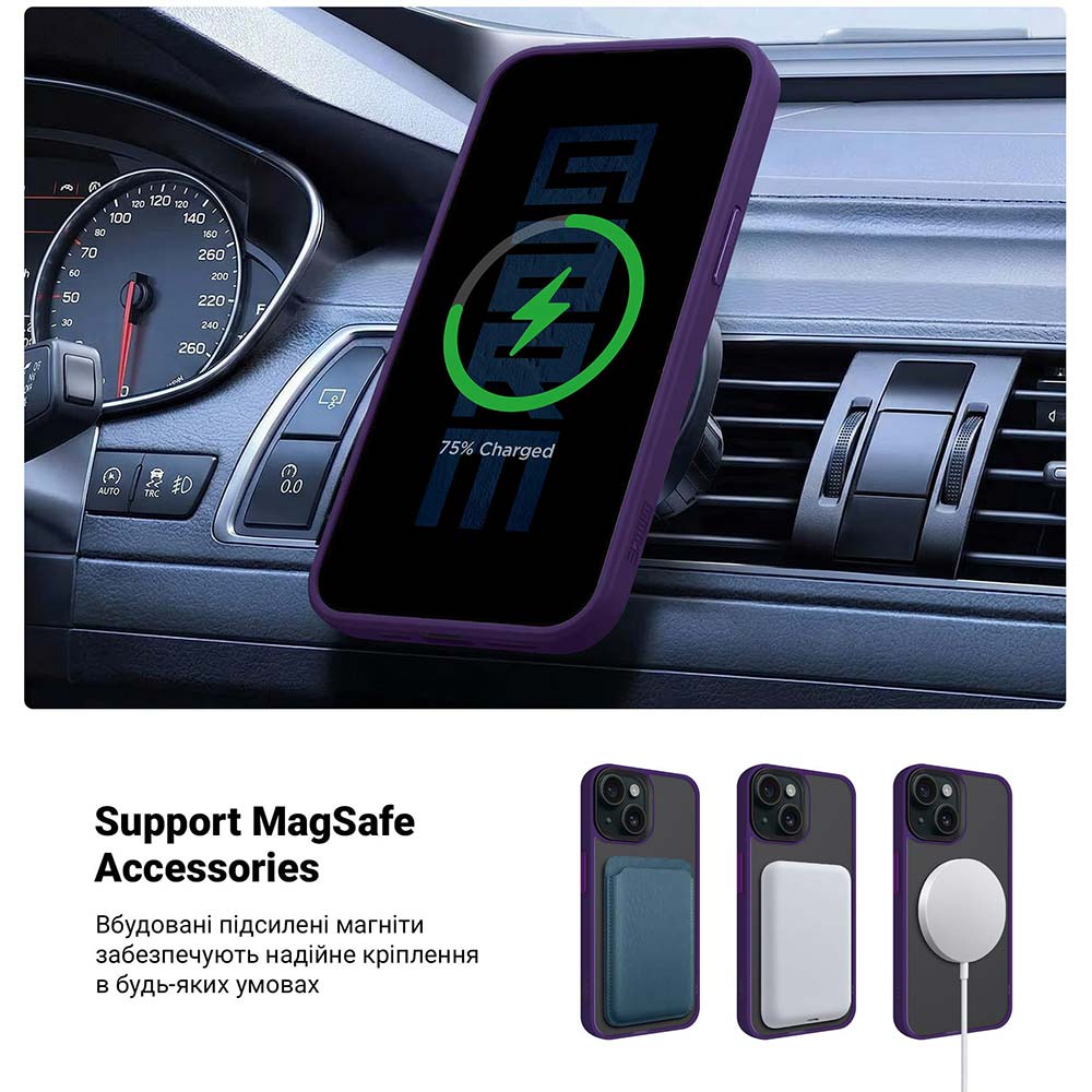 Чехол ARMORSTANDART Uniq Magsafe для Apple iPhone 13 Purple (ARM75318) Цвет фиолетовый
