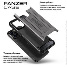 Чехол ARMORSTANDART Panzer для Samsung S24 Grey (ARM75611)