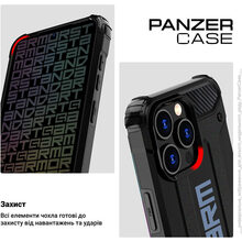 Чохол ARMORSTANDART Panzer для Samsung S24 Plus Black (ARM75612)