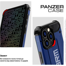 Чохол ARMORSTANDART Panzer для Samsung S24 Plus Dark Blue (ARM75613)