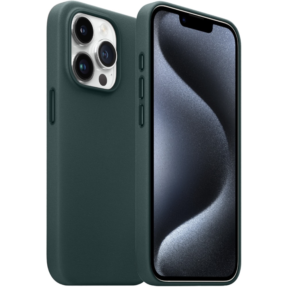 Чохол ARMORSTANDART FAKE Leather Case для Apple iPhone 15 Pro Max Sequoia Green (ARM76309) Тип чохол-накладка