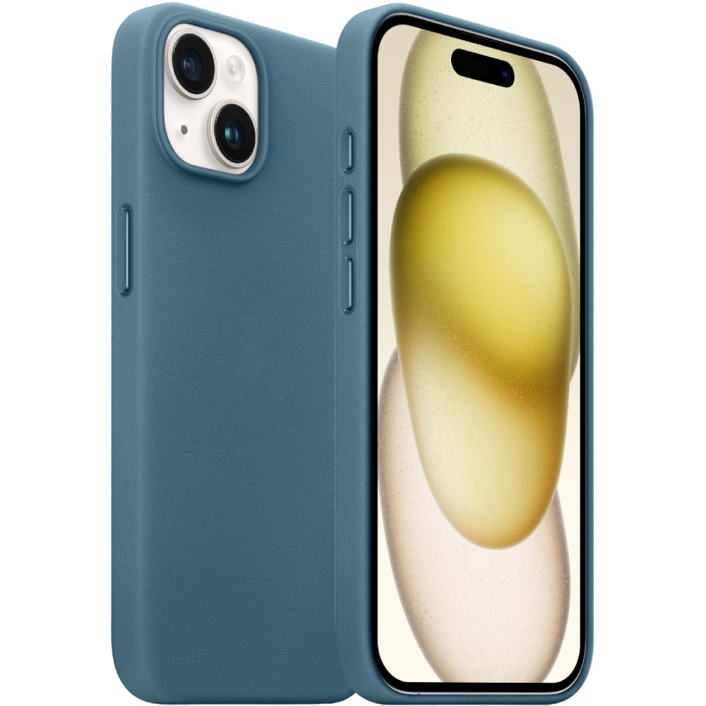 Чехол ARMORSTANDART FAKE Leather Case для Apple iPhone 15 Sea Blue (ARM76292) Тип чехол-накладка