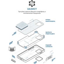 Чохол ARMORSTANDART ICON2 MagSafe для Apple iPhone 15 Pro Light Blue (ARM77008)