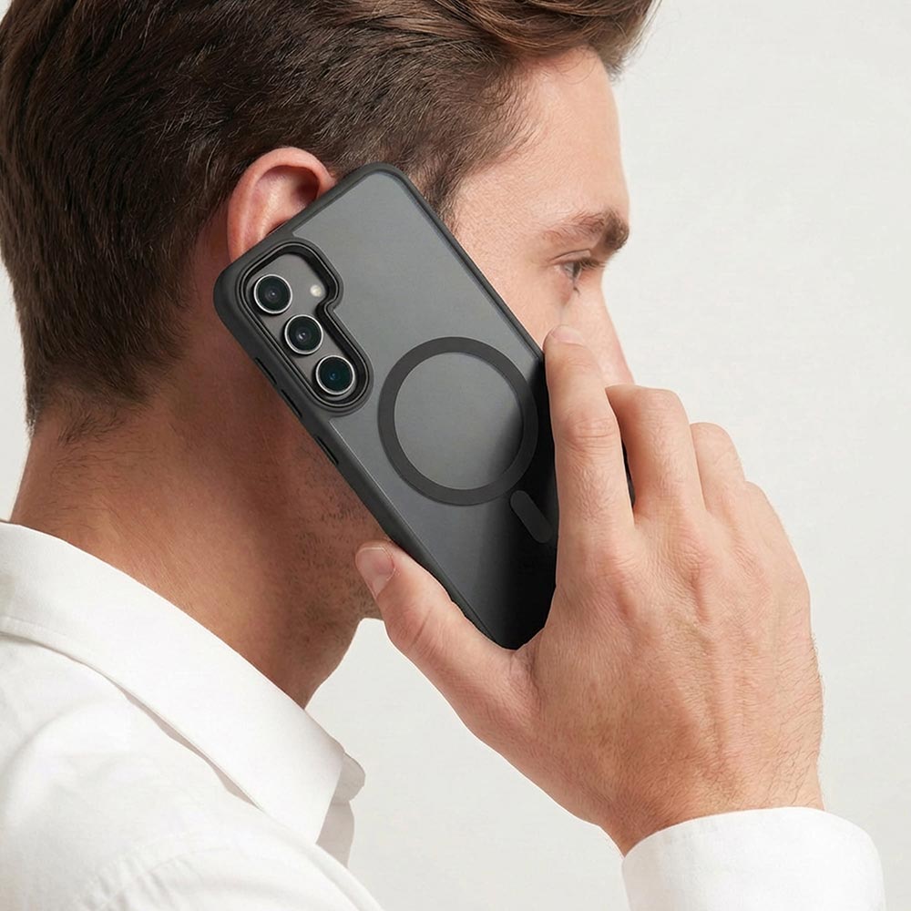 Чехол ArmorStandart Unit MagSafe для для Samsung Galaxy S24 Black (ARM74859) Материал пластик