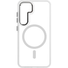 Чохол ArmorStandart Unit MagSafe для Samsung Galaxy S24 Matte Clear Silver (ARM74861)