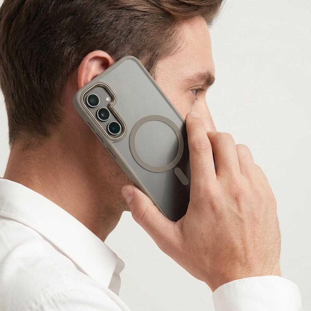 Чехол ArmorStandart Unit MagSafe для для Samsung Galaxy S24 Plus Titanium Grey (ARM74866) Материал силикон