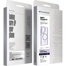 Чехол ArmorStandart Unit MagSafe для для Samsung Galaxy S24 Ultra Lavender (ARM74868)