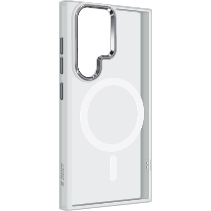 Чехол ArmorStandart Unit MagSafe для для Samsung Galaxy S24 Ultra Matte Clear Silver (ARM74869)