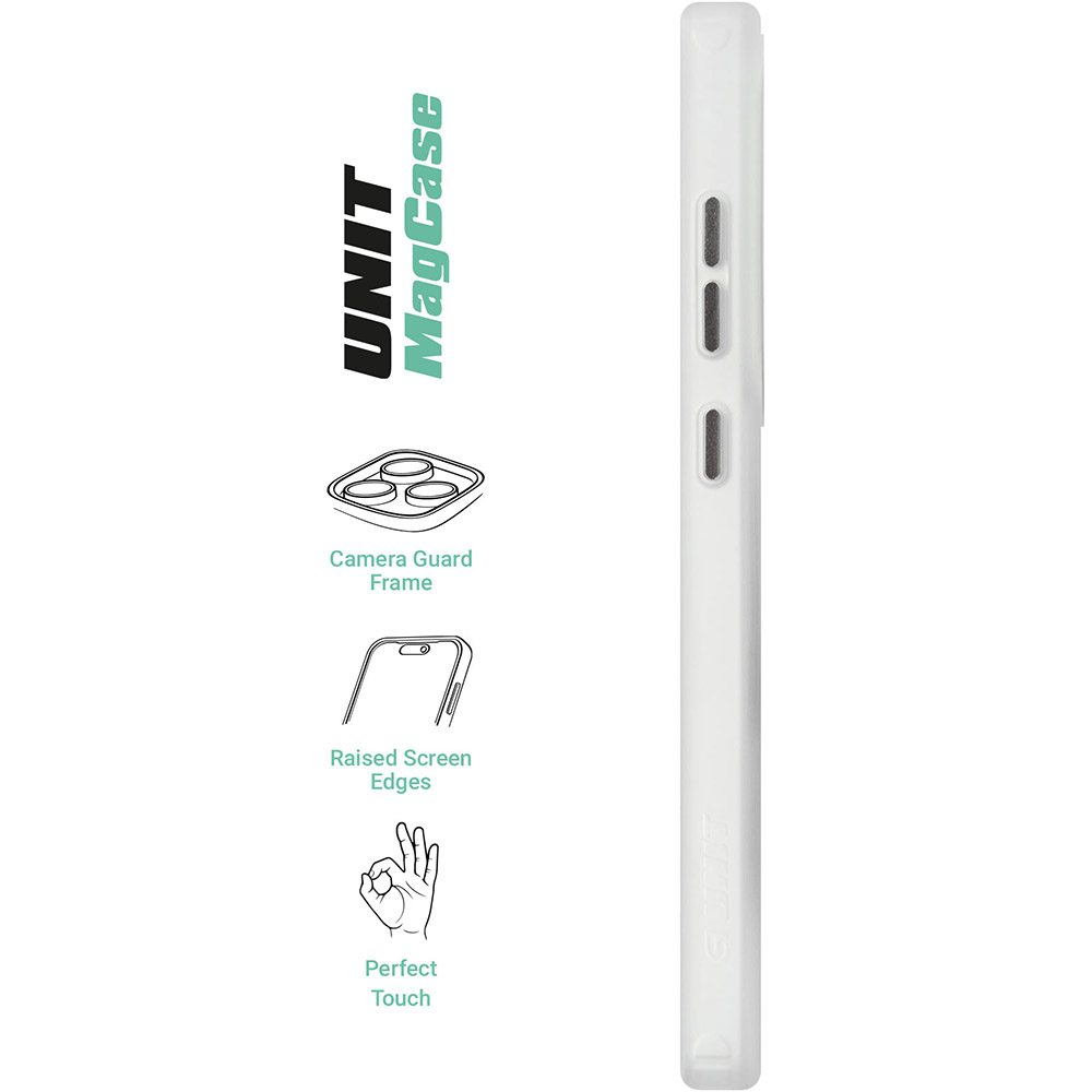 Чехол ArmorStandart Unit MagSafe для для Samsung Galaxy S24 Ultra Matte Clear Silver (ARM74869) Тип чехол-накладка