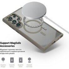 Чехол ArmorStandart Unit MagSafe для для Samsung Galaxy S24 Ultra Titanium Grey (ARM74870)