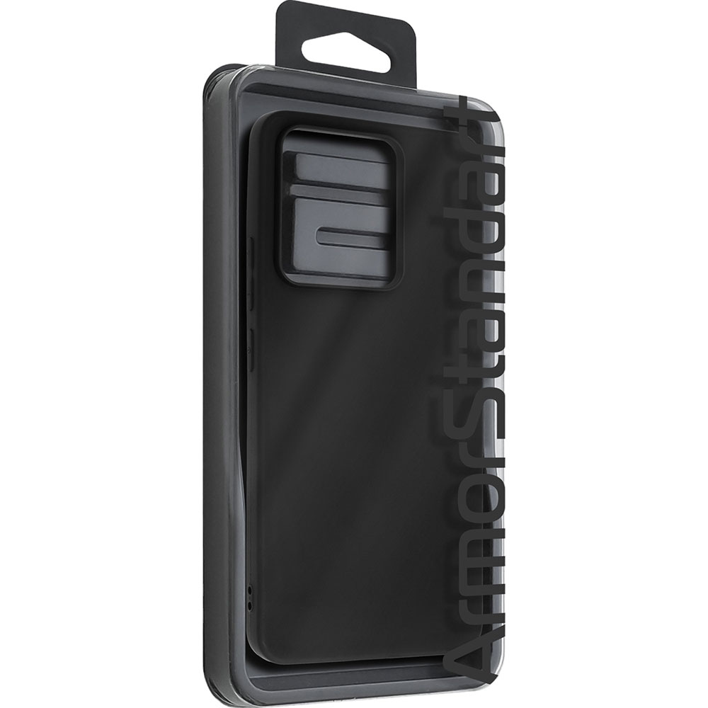 Чехол ArmorStandart Matte Slim Fit для Xiaomi Redmi Note 13 4G Black (ARM73346) Материал полиуретан