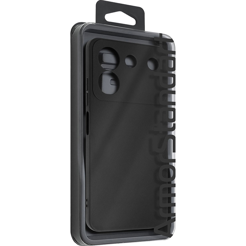 Чехол ArmorStandart Matte Slim Fit для ZTE Blade A54 4G Camera cover Black (ARM70702) Материал полиуретан