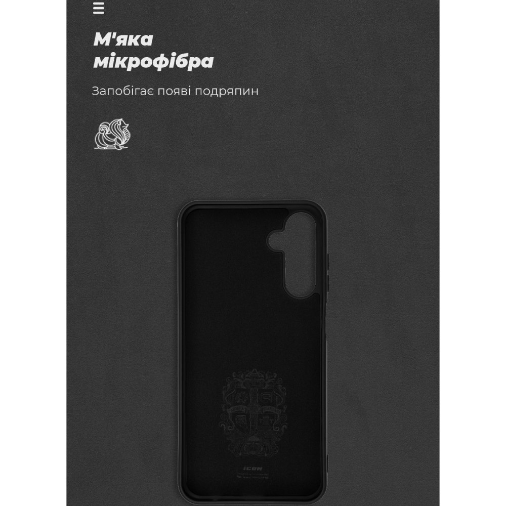 Чохол ARMORSTANDART ICON для Samsung M15 5G (M156) Black (ARM74373) Тип чохол-накладка