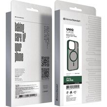 Чохол ARMORSTANDART Uniq Magsafe для Apple iPhone 14 Pro Dark Green (ARM75326)