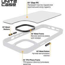 Чохол ARMORSTANDART UNIT2 для Samsung S24 Matte Clear (ARM74810)