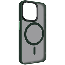 Львов - Чехол ARMORSTANDART Uniq Magsafe для Apple iPhone 15 Pro Dark Green (ARM75322)