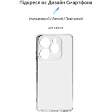 Чехол ArmorStandart Air для Infinix Hot 40i Camera cover Transparent (ARM73924)