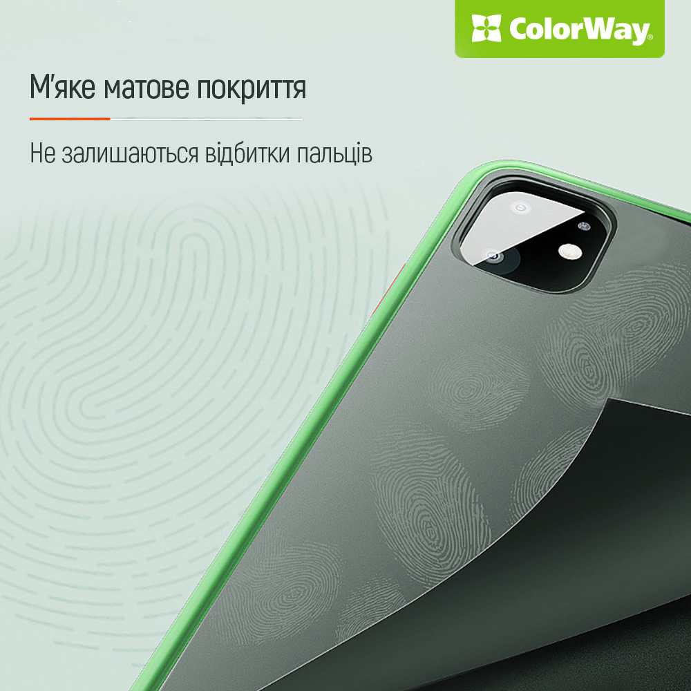 Чохол COLORWAY для Xiaomi 14T Pro Smart Matte Black (CW-CSMX14TP-BK) Колір чорний