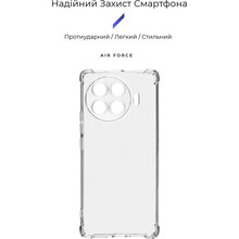 Чохол ArmorStandart Air Force для Tecno Spark 20 Pro+ (KJ7) Camera cover Clear (ARM75506)