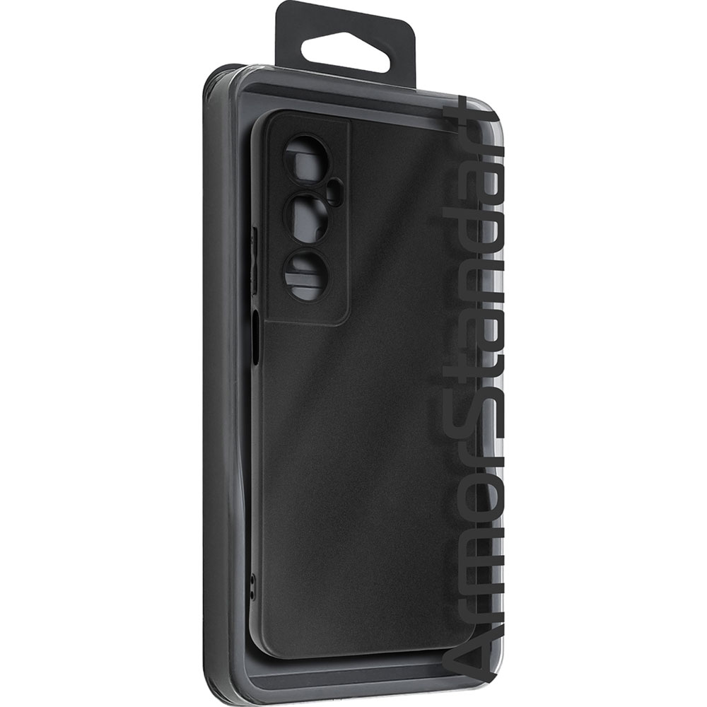 Чохол ArmorStandart Matte Slim Fit для Realme C65 4G Camera cover Black (ARM77858) Матеріал поліуретан